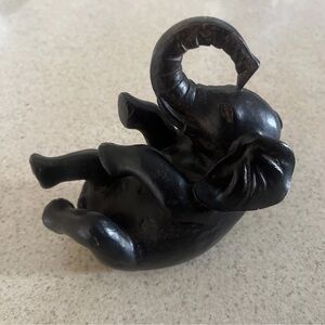 Black Elephant Figurine - Home Accent